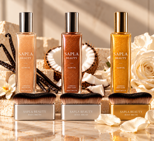 Sapla Beauty Glow Oil Trio- 🪾🥥🌹