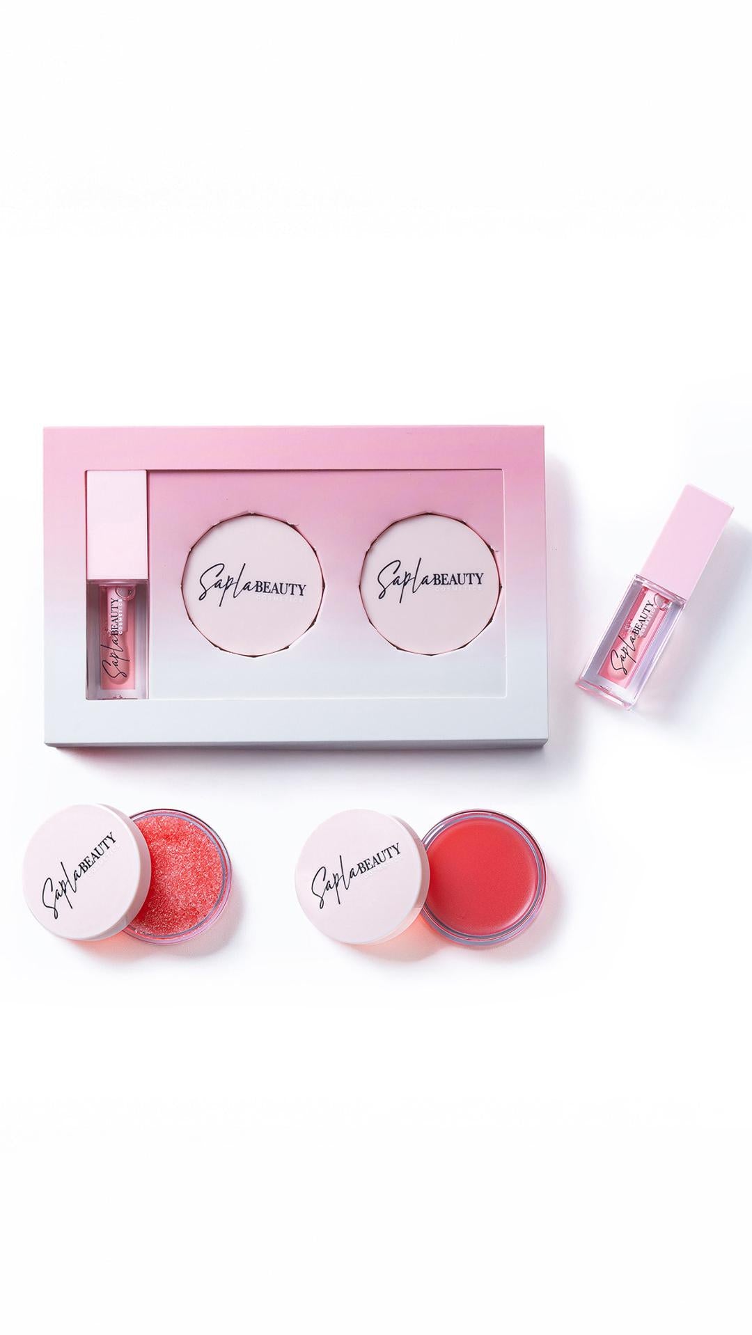 SAPLA BEAUTY LIP CARE KIT (STRAWBERRY)