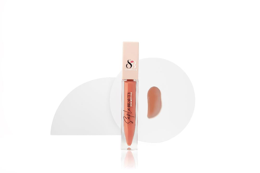 SAPLA BEAUTY LUXE LIP GLOSS (GEORGIA PEACH)